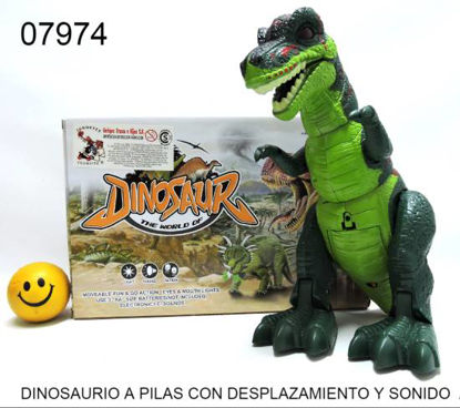 Imagen de DINOSAURIO A PILAS CON DESPLAZAMIENTO Y SONIDO  ALOSAURIO 9.24